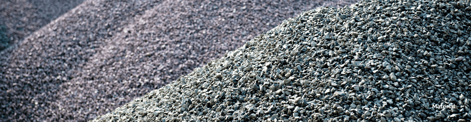 Piles of abrasive solids and granules, ideal for bulk material handling and high-volume industrial transfer.