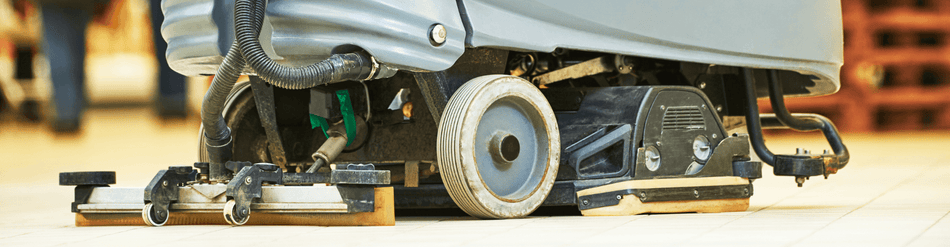 Heavy-duty concrete floor cleaner designed for effective prep and cleanup, handling slurry and rough debris.